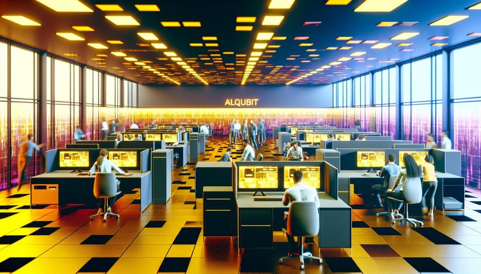 Discover why Alqubit stands out in the crowded IT consultancy market and how our tailored services can drive your business forward large modern office-1